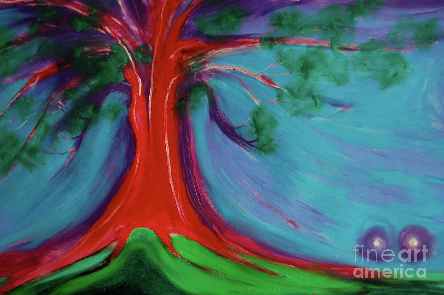The First Tree by jrr Painting by First Star Art