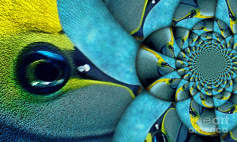 The fish knows everything Digital Art by Binka Kirova