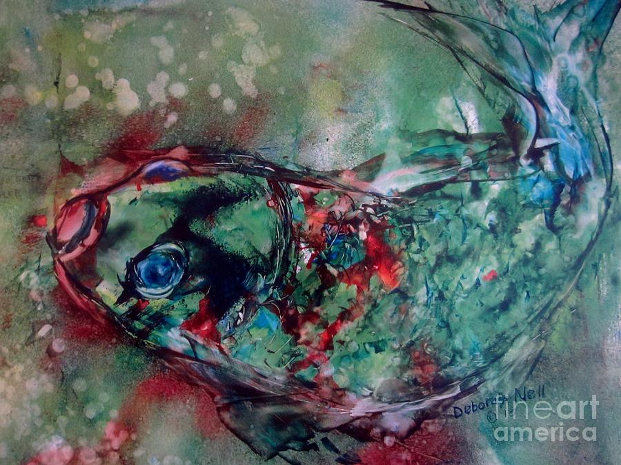 The Fish That Got Away Painting by Deborah Nell