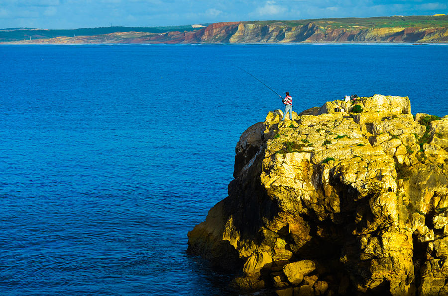 The Fisherman And The Sea Photograph By Alexandre Martins - Fine Art ...