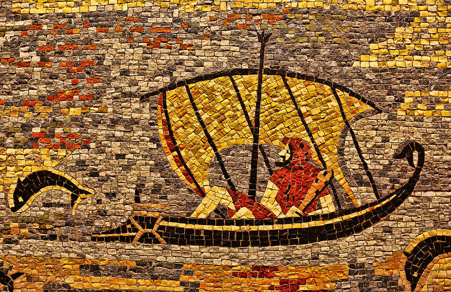 The Fisherman Mosaic Photograph by Lee Dos Santos