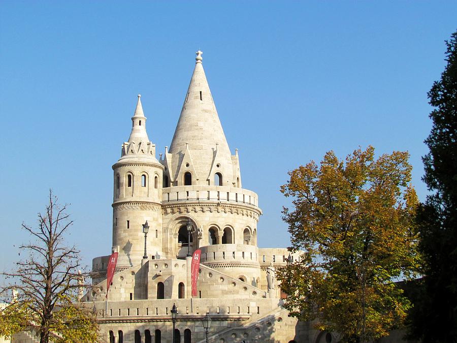 Budapest Photograph - The Fishermans Bastion Budapest by Elaine Weiss
