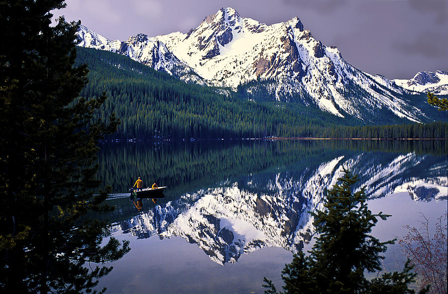 Mountains Photograph - The Fishermen by Mike Bennett Mountains Photograph - The Fishermen by Mike Bennett