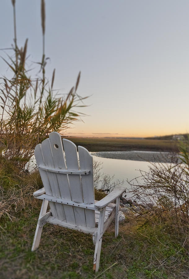 The Fishing Chair Photograph by Ginny Horton | Fine Art America