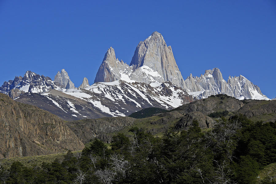 The Fitz Roy Range Photograph by Michele Burgess