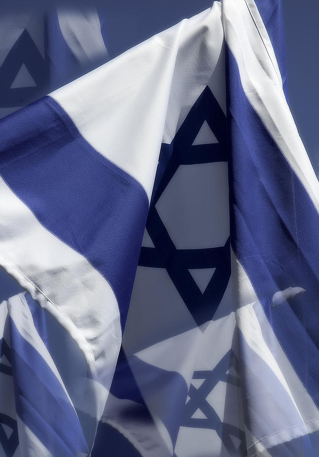 The Flag of Israel Collage  Photograph by Patrick Boening