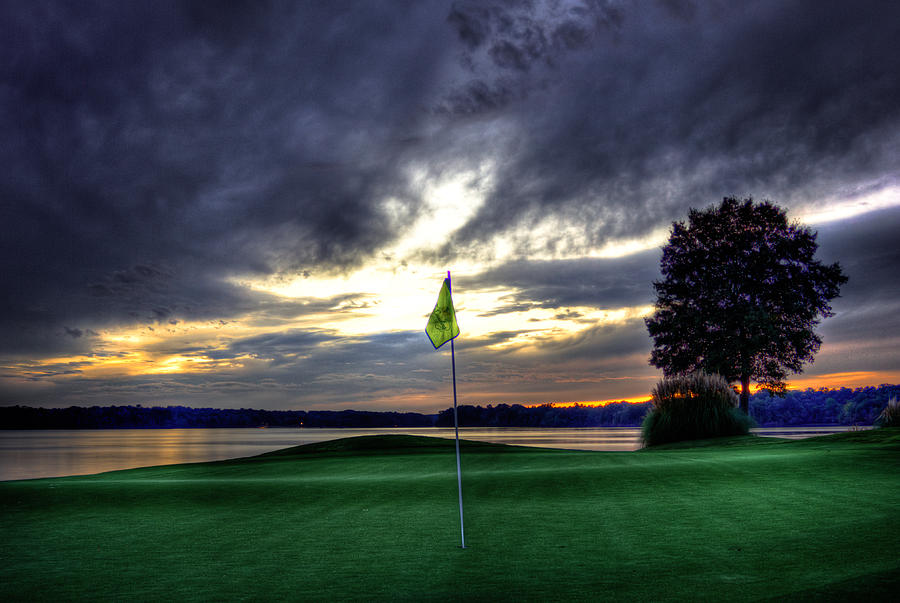 Jack Nicklaus Photograph - The Flag On Number 4 by Reid Callaway