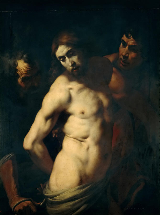 The Flagellation of Christ Painting by Daniele Crespi