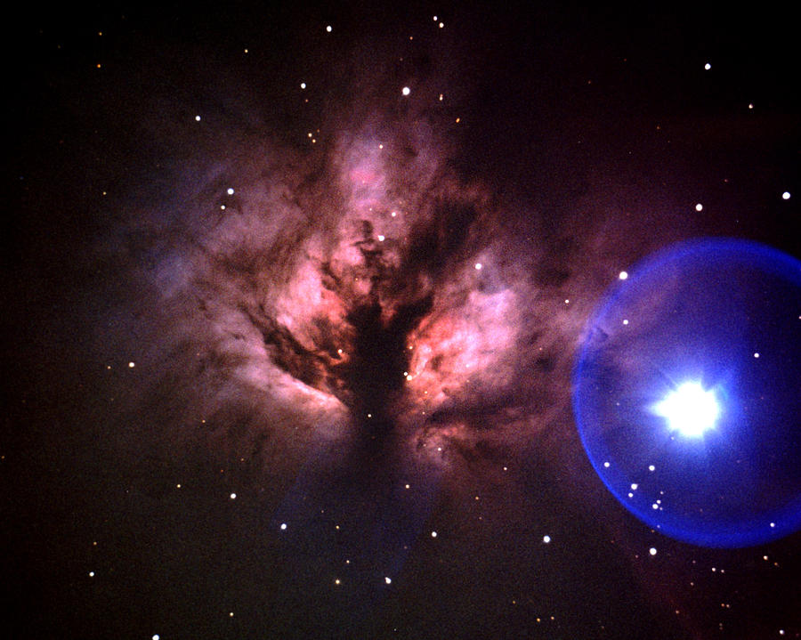 The Flame Nebula Photograph by Jason T. Ware