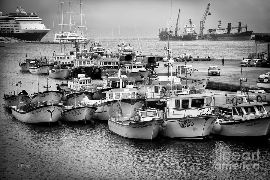 Boat Photograph - The Fleet by Rene Triay FineArt Photos