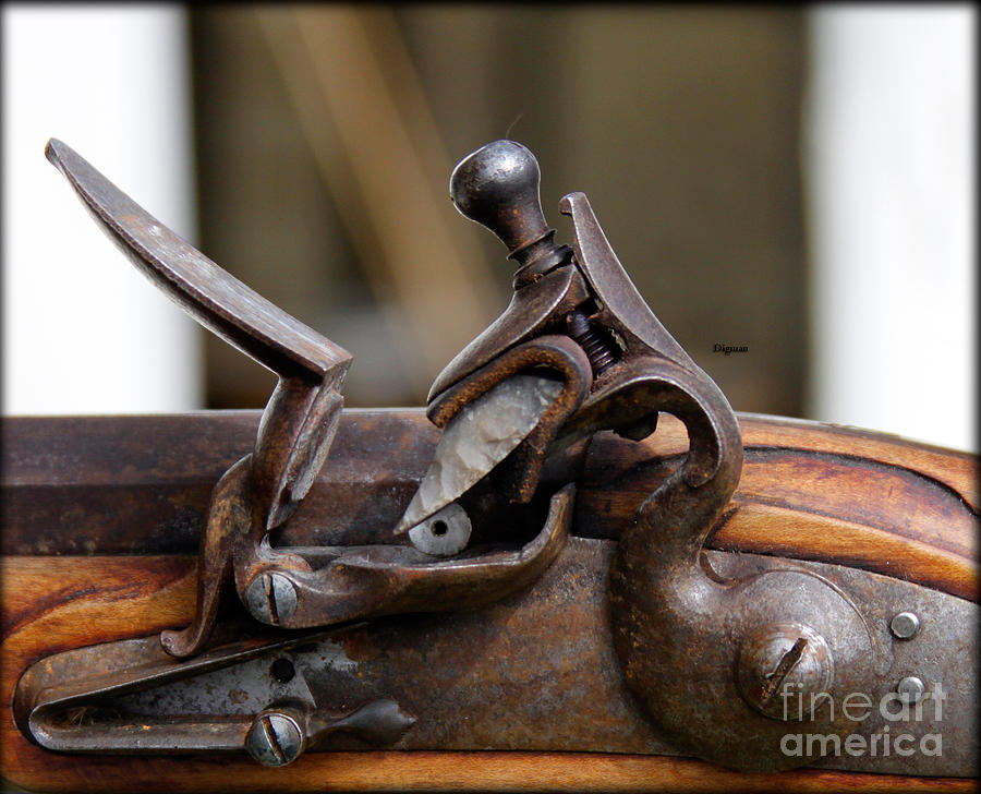 Muskets Photograph - The Flintlock  by Steven Digman