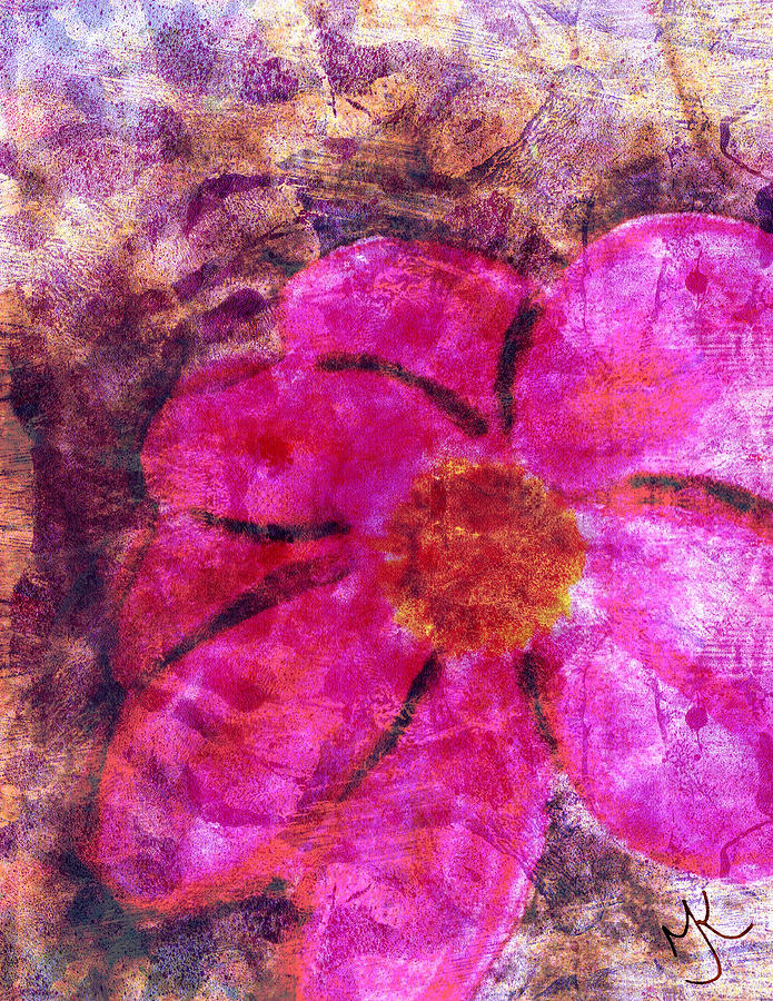 The Flower Pastel by Malinda Kopec
