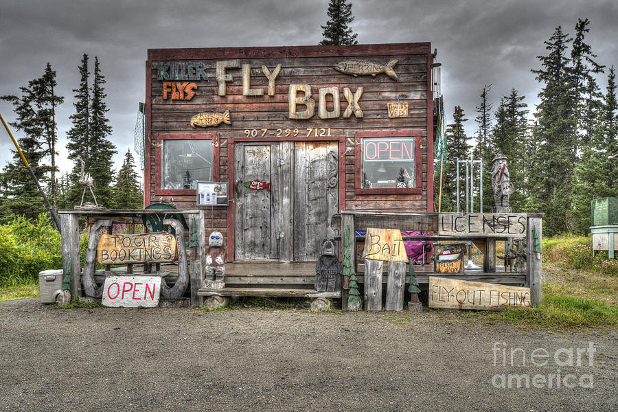 The Fly Box Store Photograph by Dan Friend