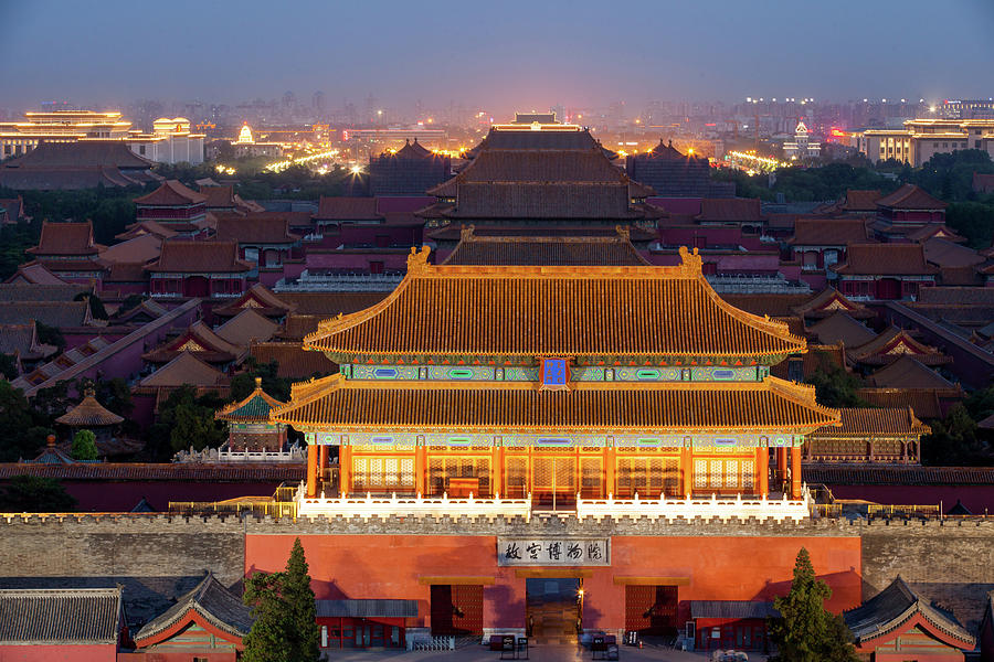 The Forbidden City, Beijing Photograph by Greenlin