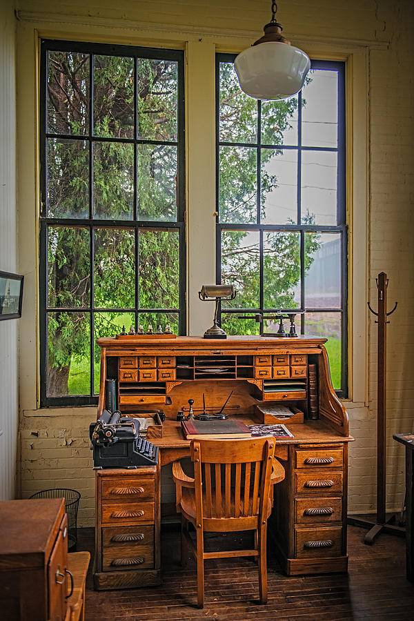 The Foremans Desk Photograph by Paul Freidlund