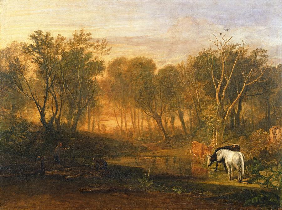The Forest Of Bere, C.1808 Photograph by Joseph Mallord William Turner