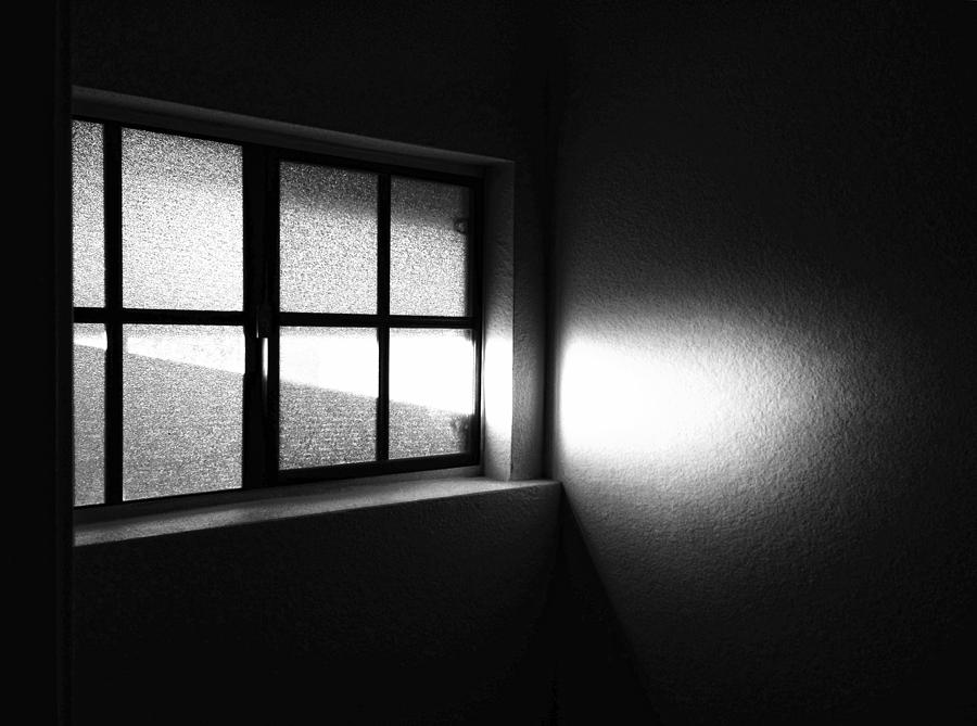 Black And White Photograph - The Forgotten Room by John Castell