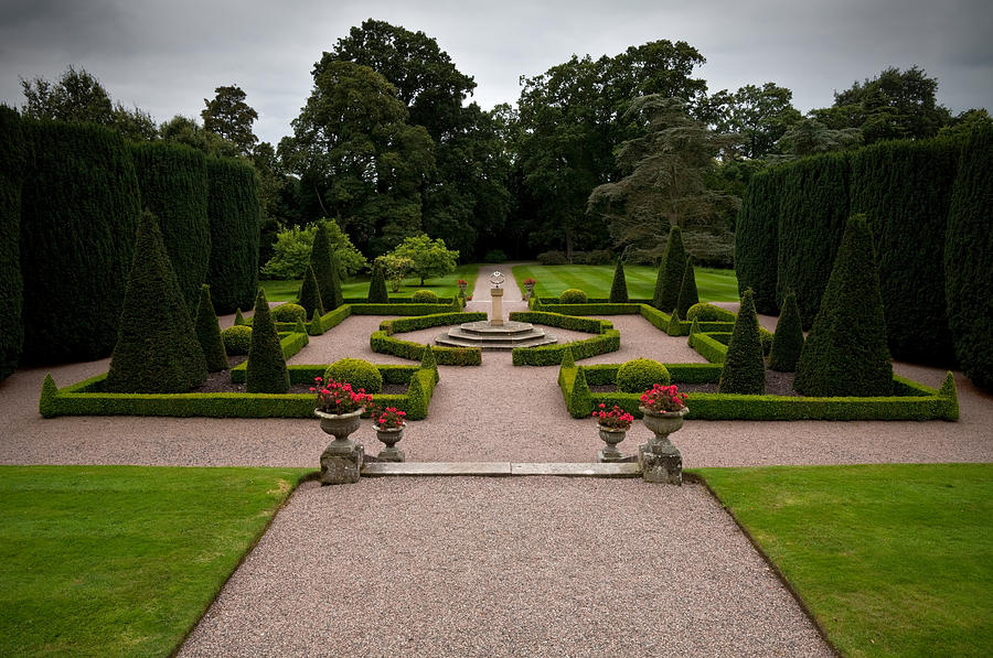 The Formal Gardens In Hillsborough Photograph by Panoramic Images - Pixels