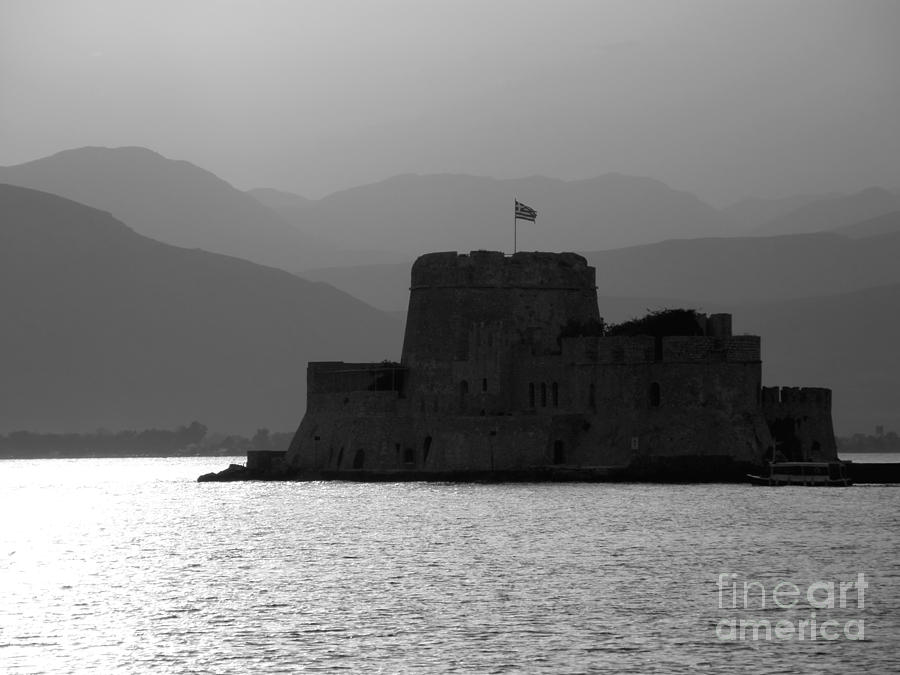 Greek Photograph - The Fortress by Sophie Vigneault