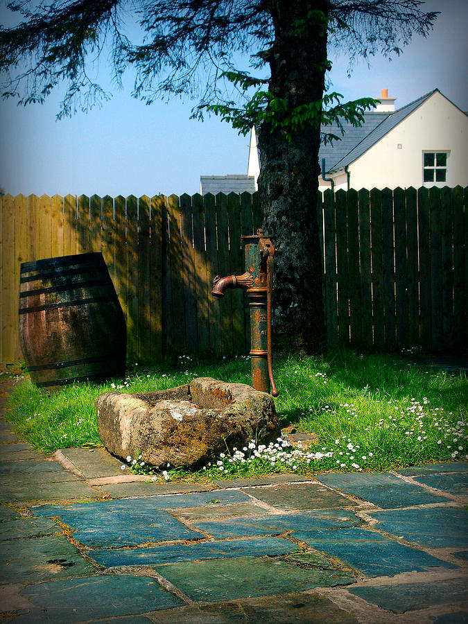 The fountain and the barrel Photograph by Alessandro Della Pietra