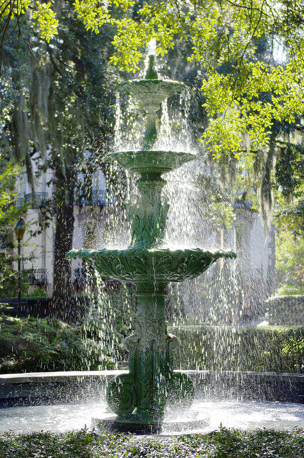 The Fountain Photograph by Mike McGlothlen