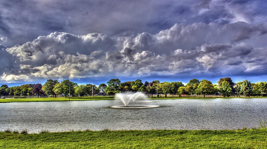 The Fountain Photograph by Tim Buisman