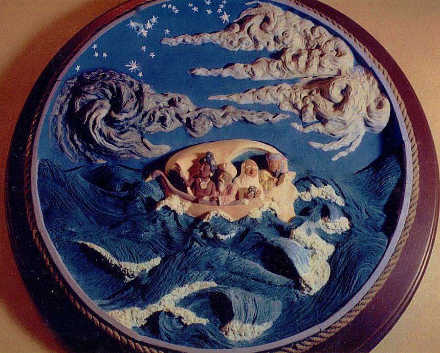 The Four Teachers Ceramic Art by Charles Lucas