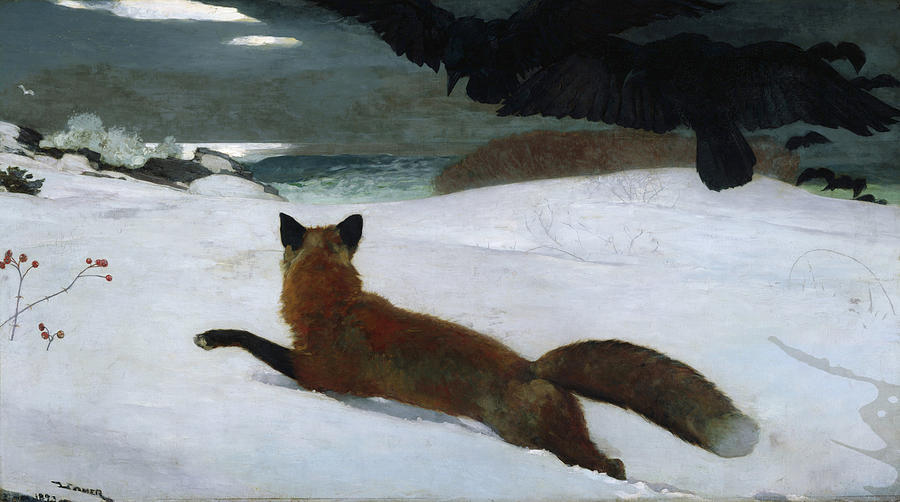 Winslow Homer Painting - The Fox Hunt by Celestial Images