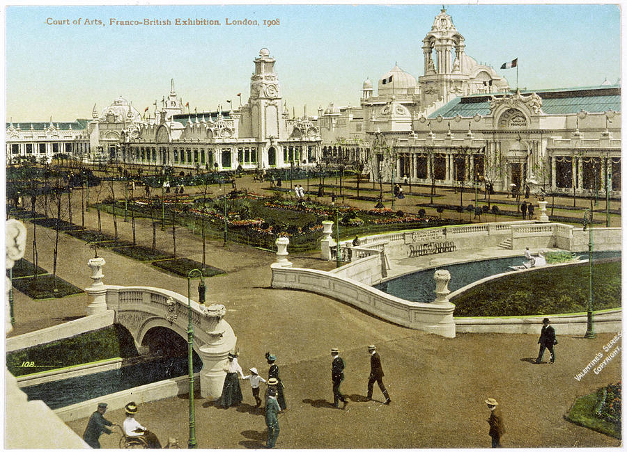 The Franco-british Exhibition Held Drawing by Mary Evans Picture ...