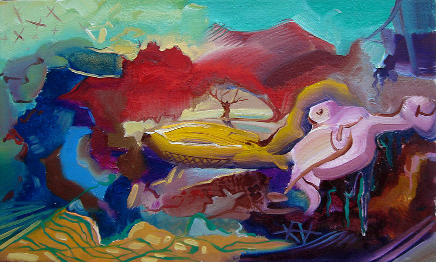 Free Soul Painting - The free soul by Meruzhan Khachatryan