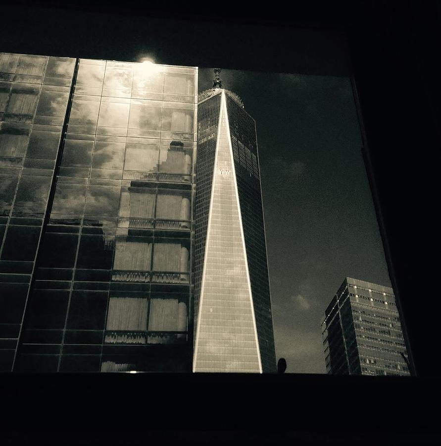 Architecture Photograph - The Freedom Tower by Cecelia Helwig