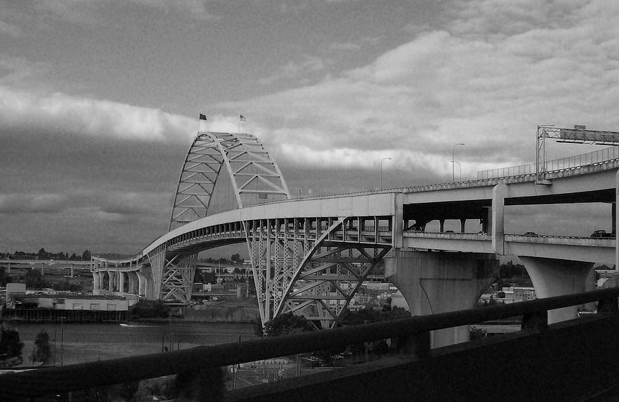 The Fremont Bridge Photograph by Heather L Wright