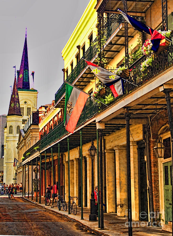The French Quarter Photograph by Jim Sweida
