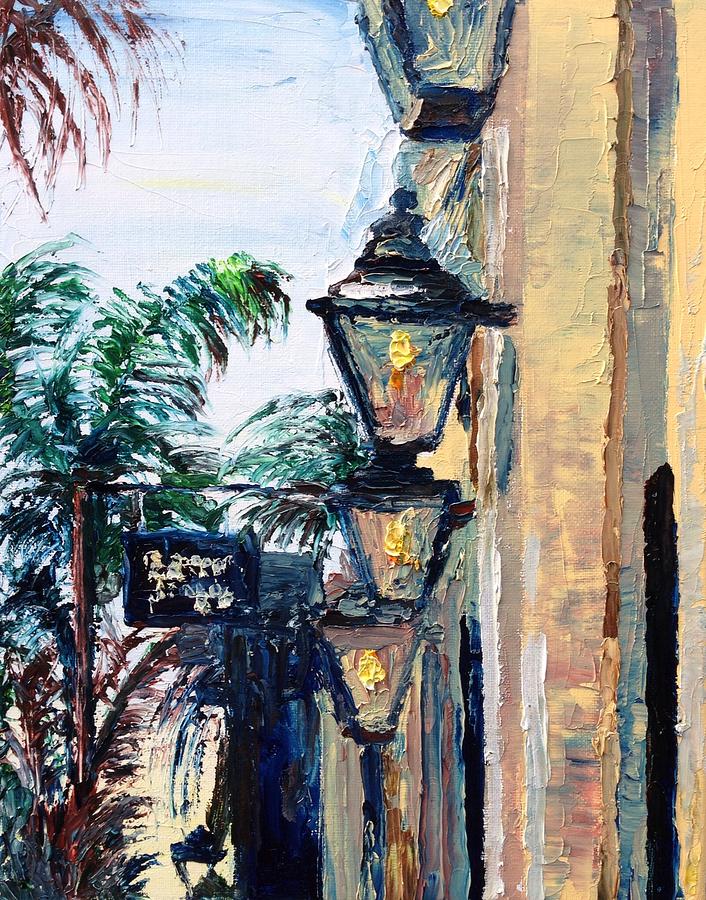 New Orleans Painting - The French Quarter by Lauren Luna
