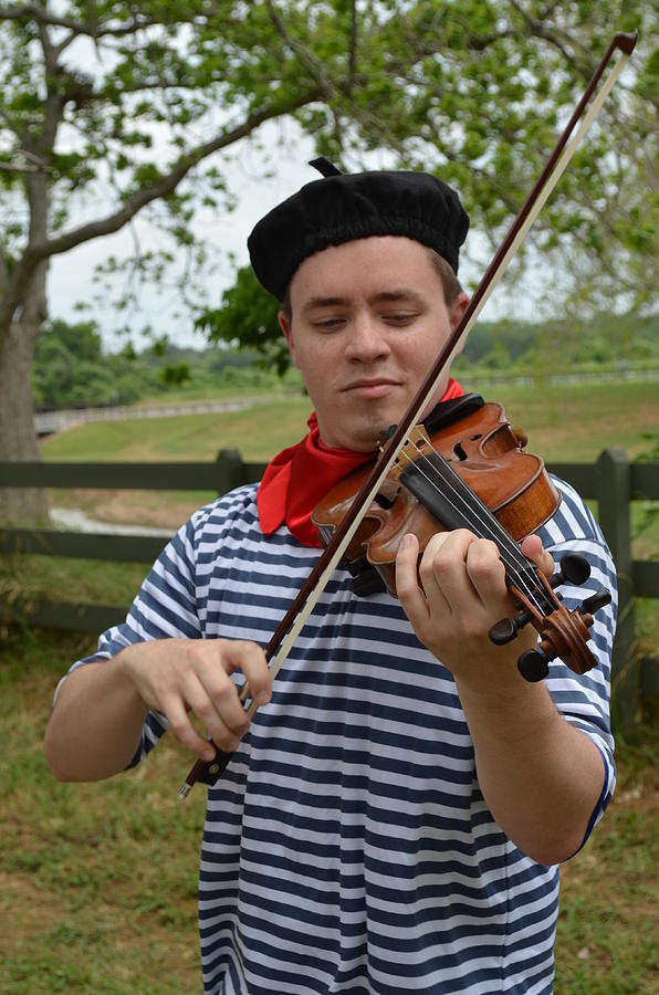 The French Violin Player Kc Taffinder 