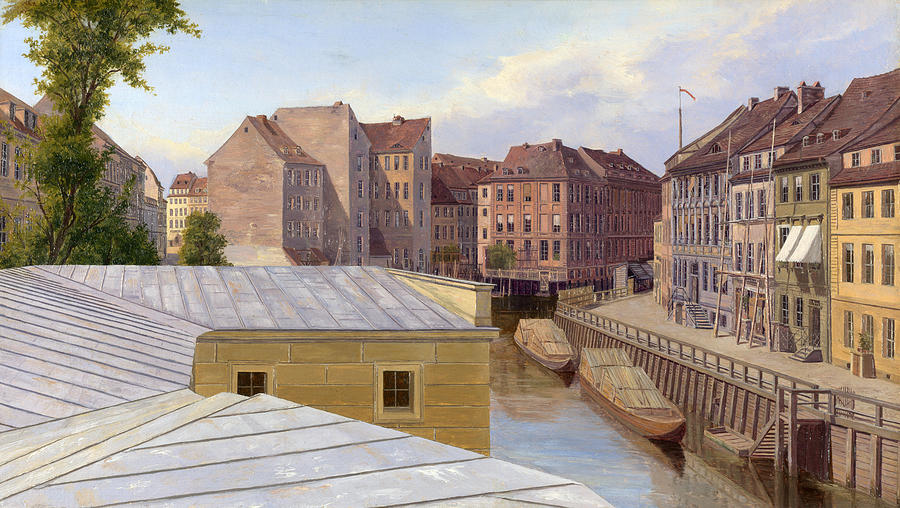 The Friedrichsgracht. Berlin Painting by Eduard Gaertner