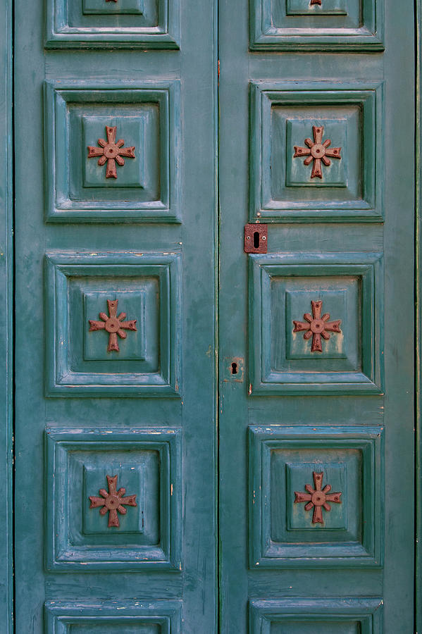 The Front Door Details Of Santa Maria Photograph by Driendl Group
