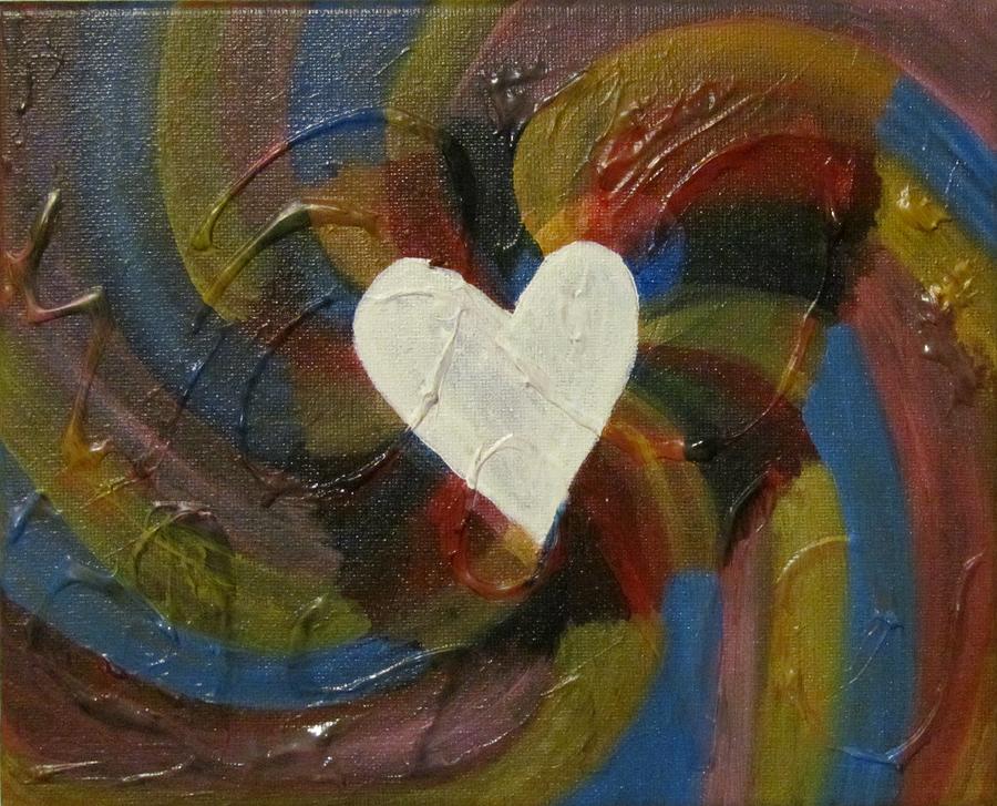 Heart Painting - The Funness of Love by Dianne Furphy