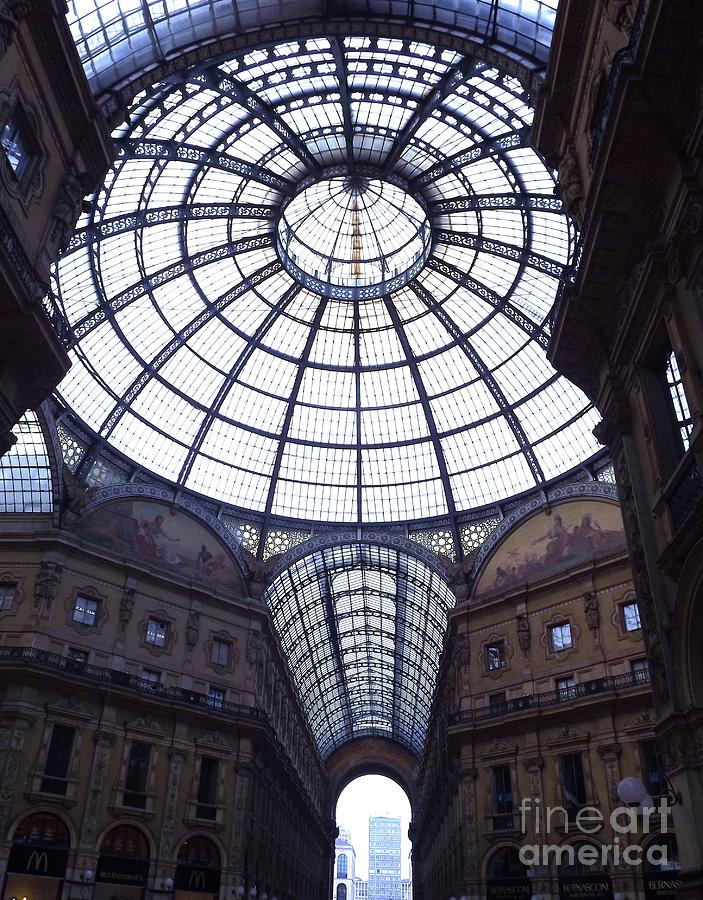The Galleria Milan italy Photograph by Tony Ruggiero