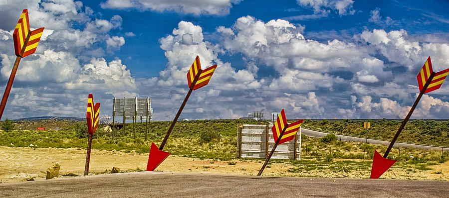 The Gallup Arrows Photograph by Gary Warnimont