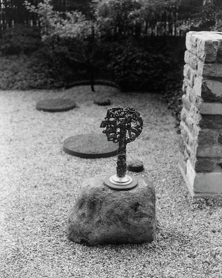 The Garden Of Edward Wormley Photograph by Herbert Matter