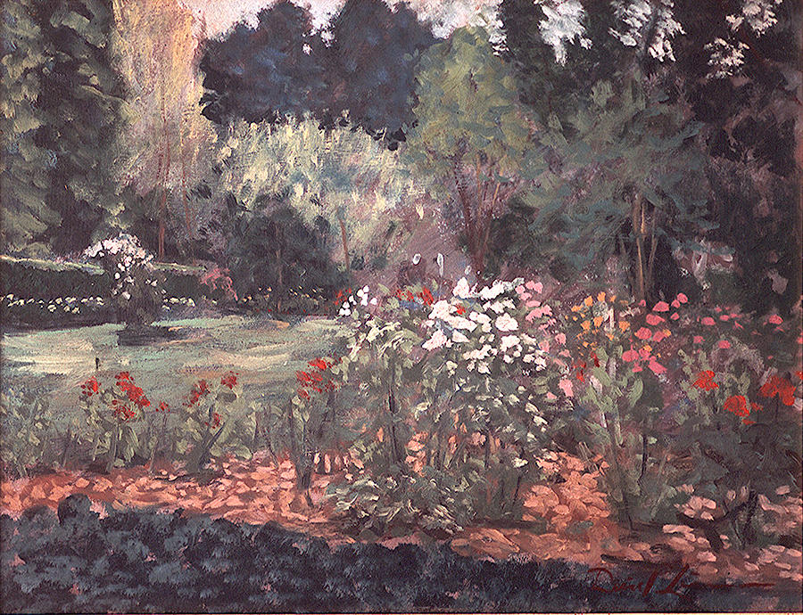 The garden s Delights Painting by David Zimmerman