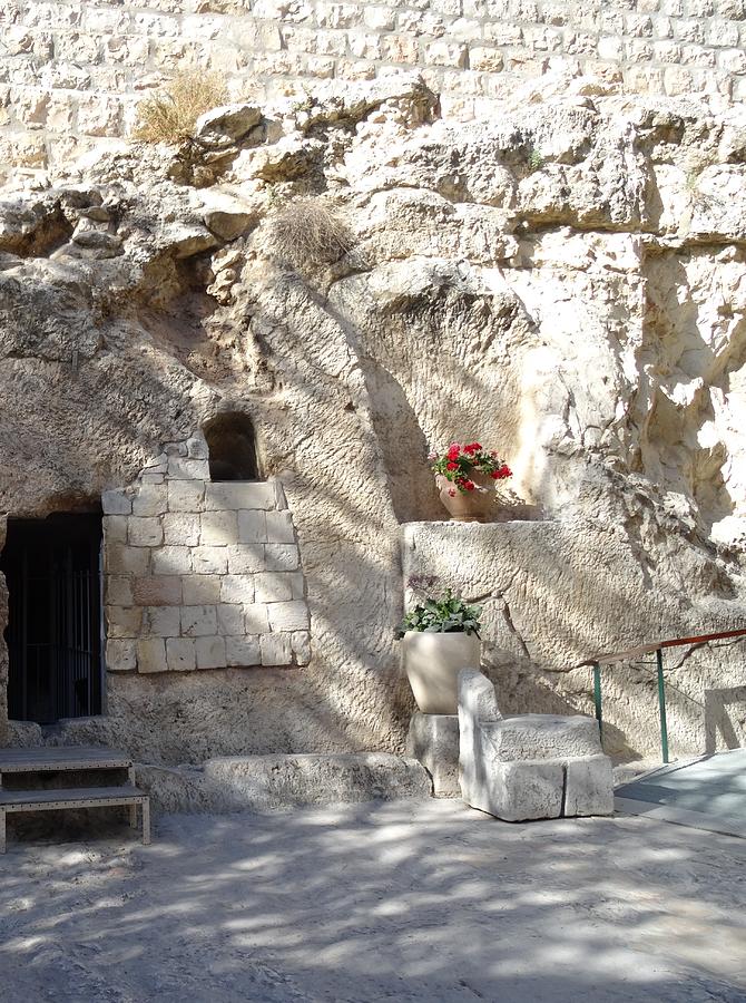 The Garden Tomb  in Jerusalem Photograph by Karen Jane Jones