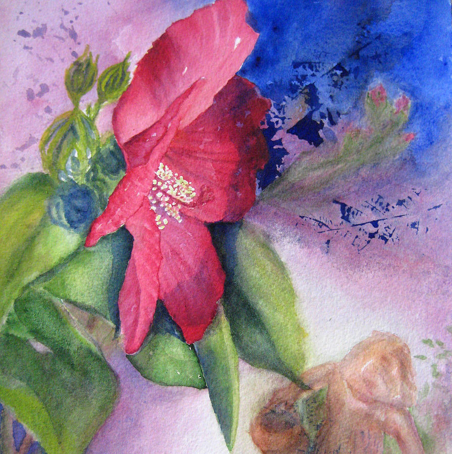 The Gardener Close-Up Painting by Margo Schwirian