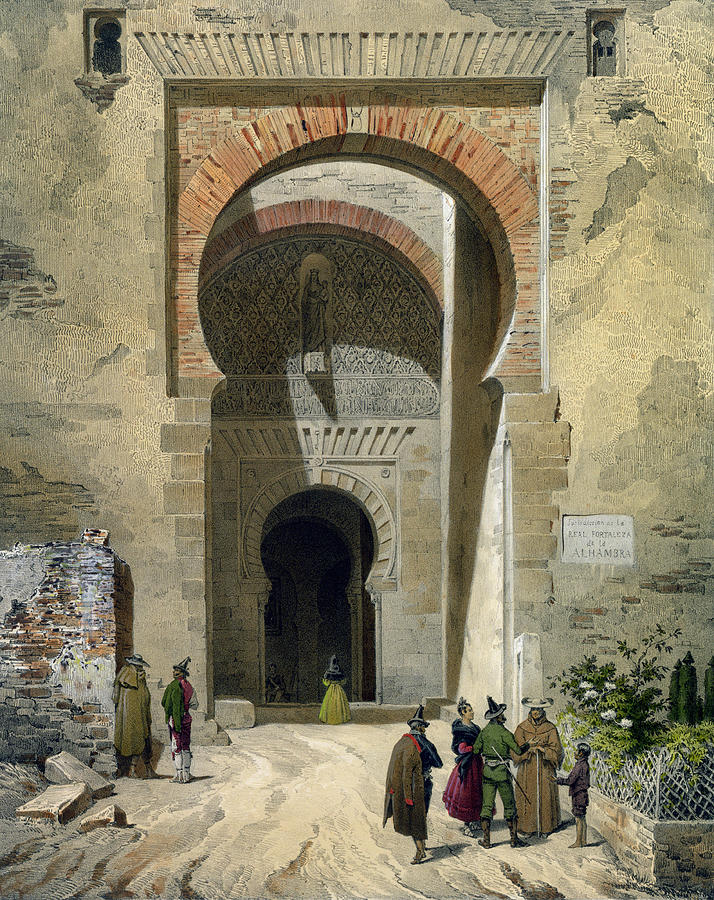 The Gate Of Justice Drawing by Leon Auguste Asselineau