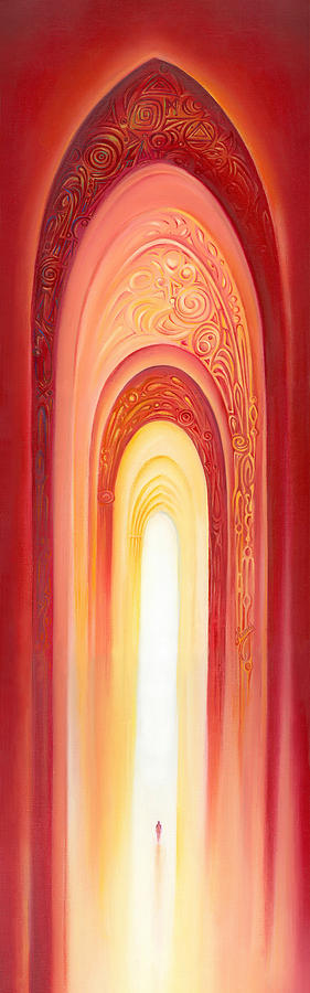 Magic Painting - The Gate of Light by Anna Ewa Miarczynska