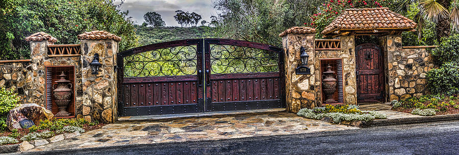 The Gate Digital Art by Photographic Art by Russel Ray Photos
