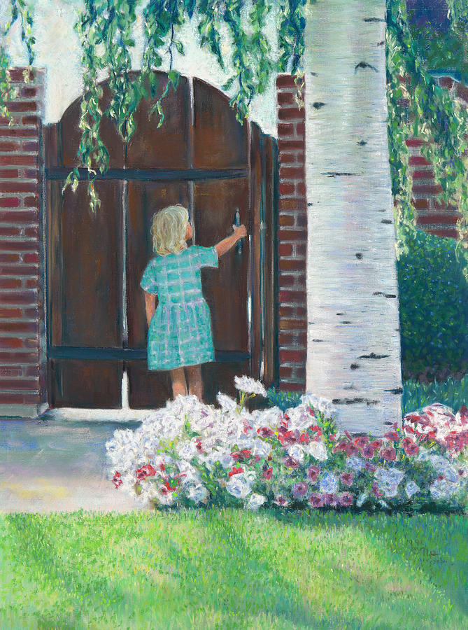To the Garden Painting by Nick Payne