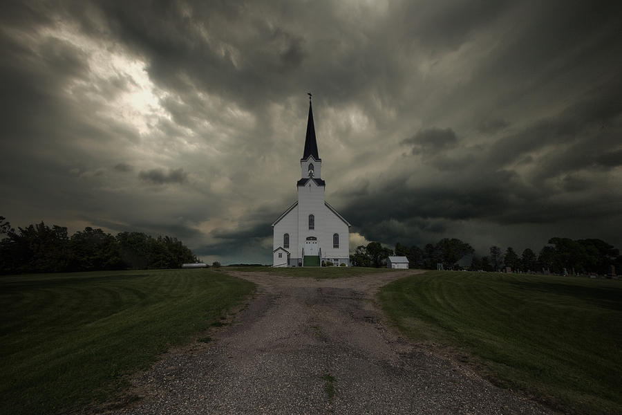 Tornado Warning Photograph - The Gathering Storm by Aaron J Groen