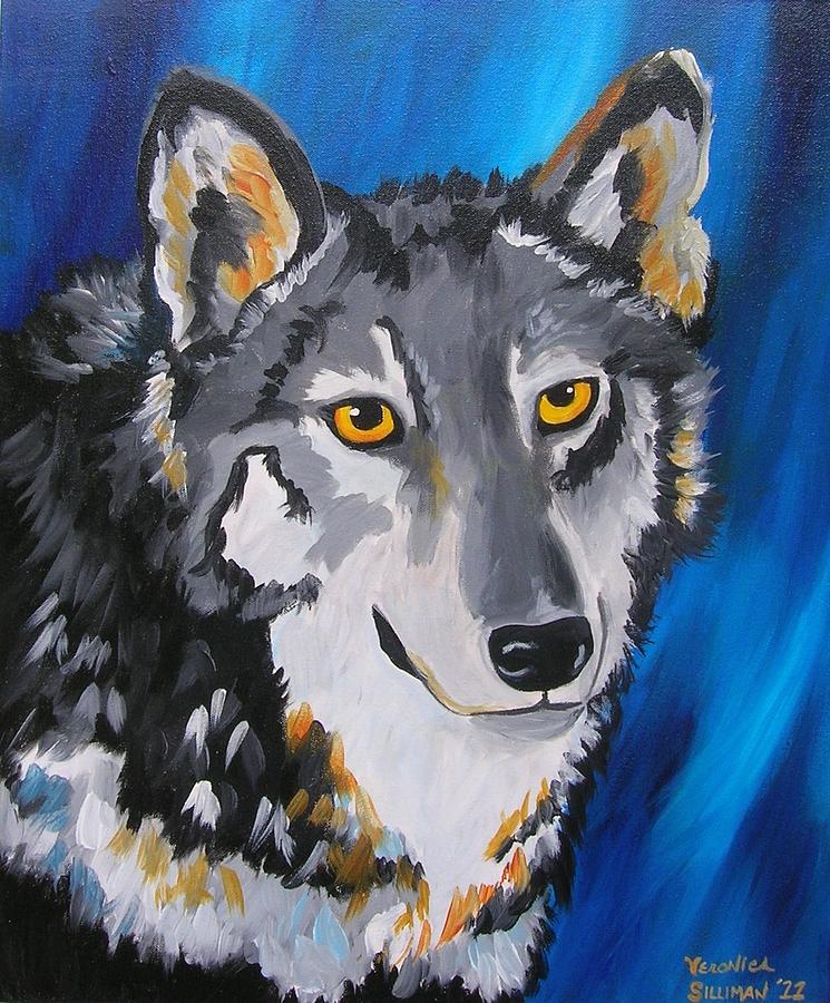 Wildlife Painting - The Gaze by Veronica Yoder